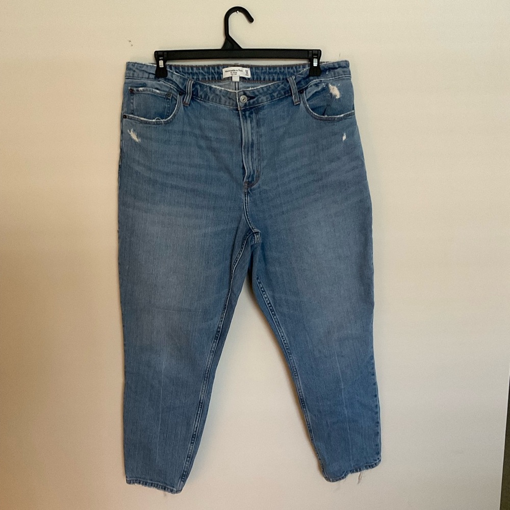 Abercrombie & Fitch The Skinny High Rise Jeans - Curve Love